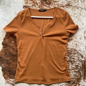Burnt Orange Tee